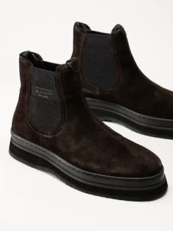 Gant Footwear - Blistown Chelsea - Mörkbruna varmfodrade chelsea boots