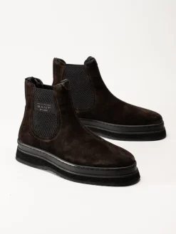 Gant Footwear - Blistown Chelsea - Mörkbruna varmfodrade chelsea boots