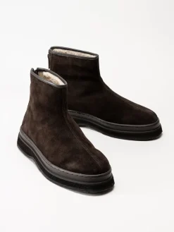Gant Footwear - Blistown - Mörkbruna varmfodrade boots