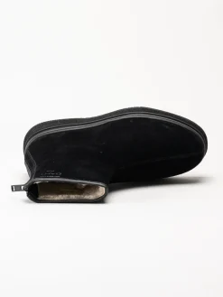 Gant Footwear - Blistown - Svarta varmfodrade boots i mocka