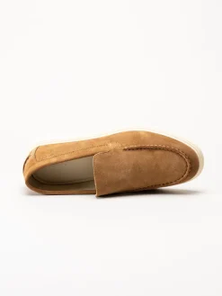 Gant Footwear - Boery - Ljusbruna loafers i mocka