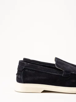 Gant Footwear - Boery - Mörkblå loafers i mocka