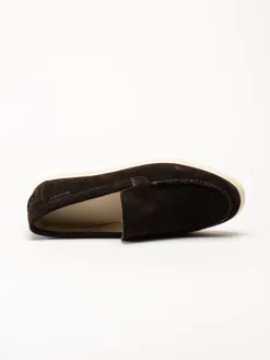 Gant Footwear - Boery - Mörkbruna loafers i mocka