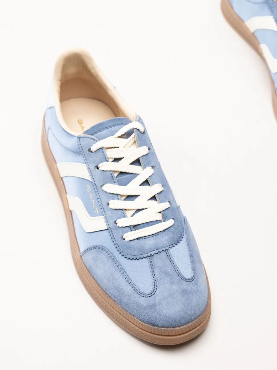 Gant Footwear - Cuzima - Ljusblå retro sneakers