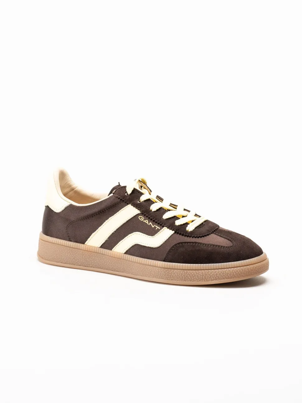Gant Footwear - Cuzima - Mörkbruna retro sneakers