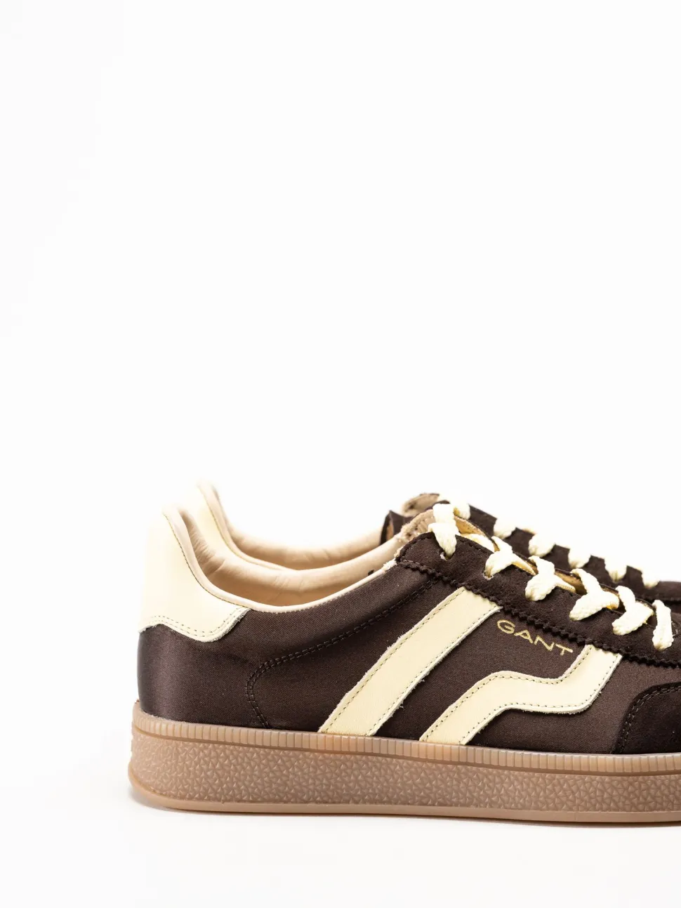 Gant Footwear - Cuzima - Mörkbruna retro sneakers