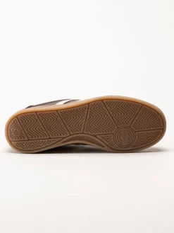 Gant Footwear - Cuzima Sneaker - Vinröda retro sneakers i skinn och mocka