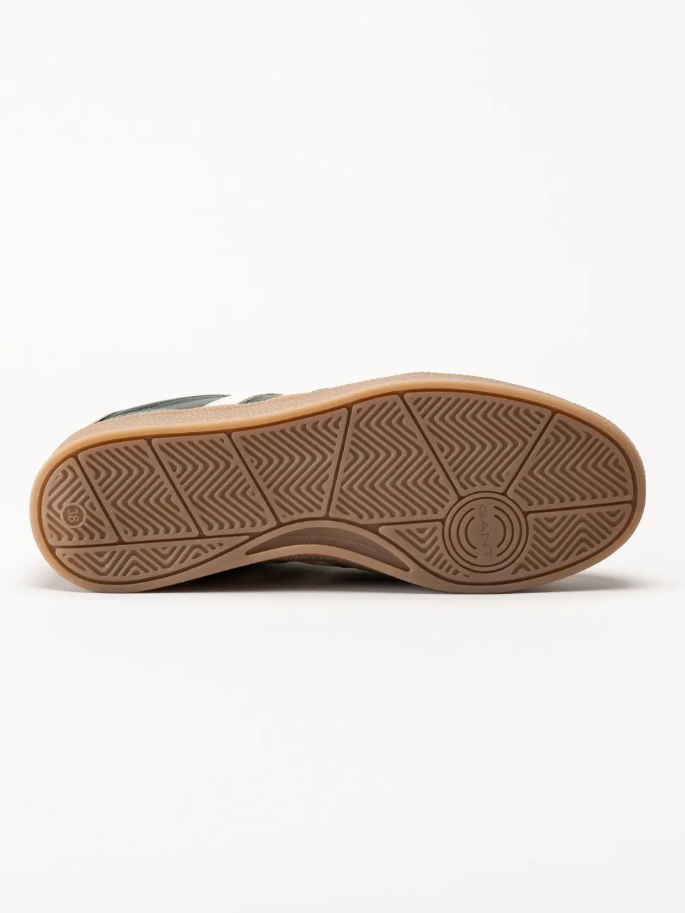 Gant Footwear - Cuzima Sneaker - Gröna retro sneakers i skinn och mocka