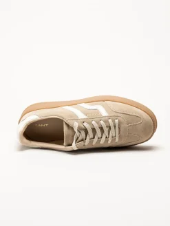 Gant Footwear - Cuzmani - Beige sneakers i mocka