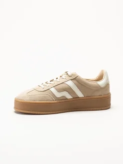 Gant Footwear - Cuzmani - Beige sneakers i mocka