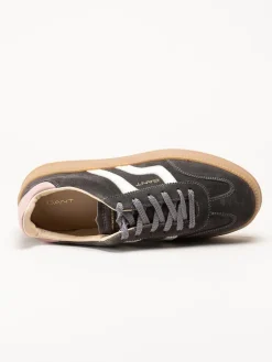 Gant Footwear - Cuzmani - Grå retro platåsneakers i mocka
