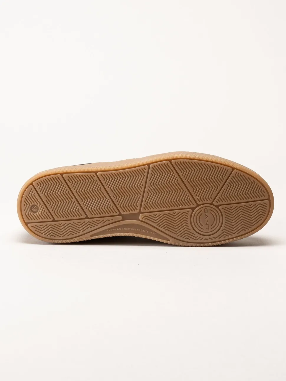 Gant Footwear - Cuzmani - Svarta retro platåsneakers i skinn och mocka