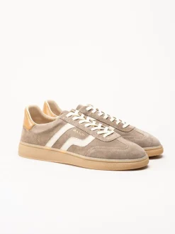 Gant Footwear - Cuzmo - Beige sneakers i mocka