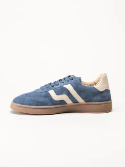 Gant Footwear - Cuzmo - Blå sneakers i mocka