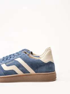 Gant Footwear - Cuzmo - Blå sneakers i mocka