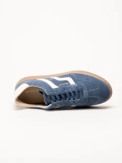 Gant Footwear - Cuzmo - Blå sneakers i mocka
