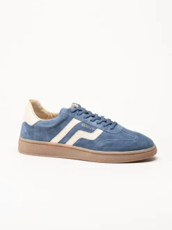 Gant Footwear - Cuzmo - Blå sneakers i mocka