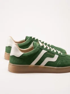 Gant Footwear - Cuzmo Sneaker - Gröna sneakers i mocka