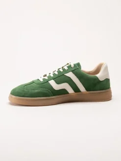 Gant Footwear - Cuzmo Sneaker - Gröna sneakers i mocka