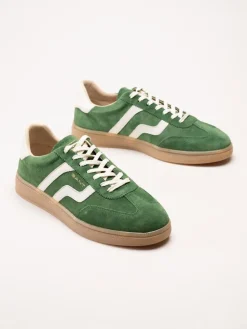 Gant Footwear - Cuzmo Sneaker - Gröna sneakers i mocka