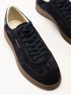 Gant Footwear - Cuzmo sneaker - Mörkblå sneakers i mocka