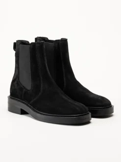 Gant Footwear - Fallwi - Svarta chelsea boots i mocka
