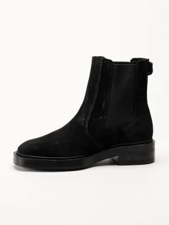 Gant Footwear - Fallwi - Svarta chelsea boots i mocka