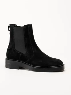 Gant Footwear - Fallwi - Svarta chelsea boots i mocka