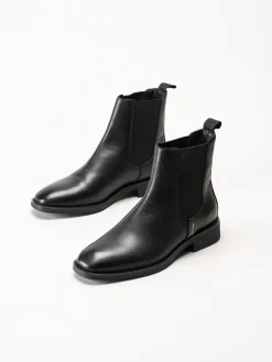 Gant Footwear - Fayy - Svarta chelsea boots i skinn