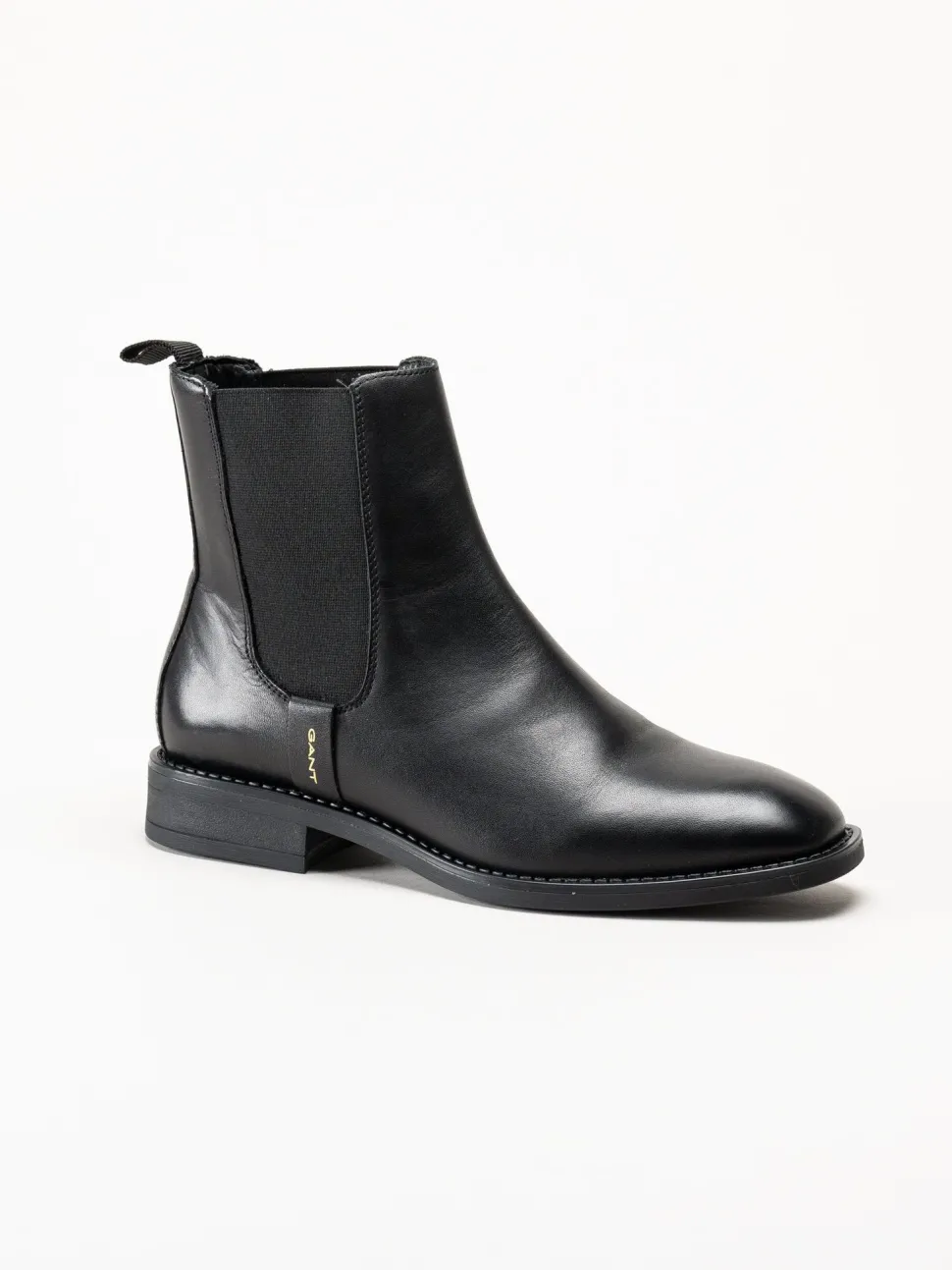 Gant Footwear - Fayy - Svarta chelsea boots i skinn