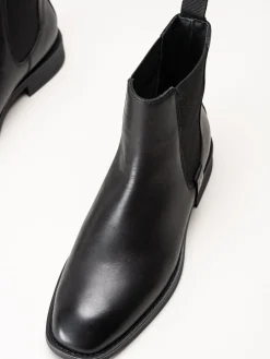 Gant Footwear - Fayy - Svarta chelsea boots i skinn