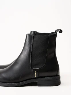 Gant Footwear - Fayy - Svarta chelsea boots i skinn
