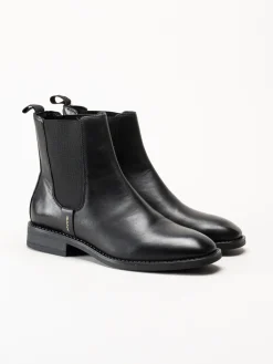 Gant Footwear - Fayy - Svarta chelsea boots i skinn
