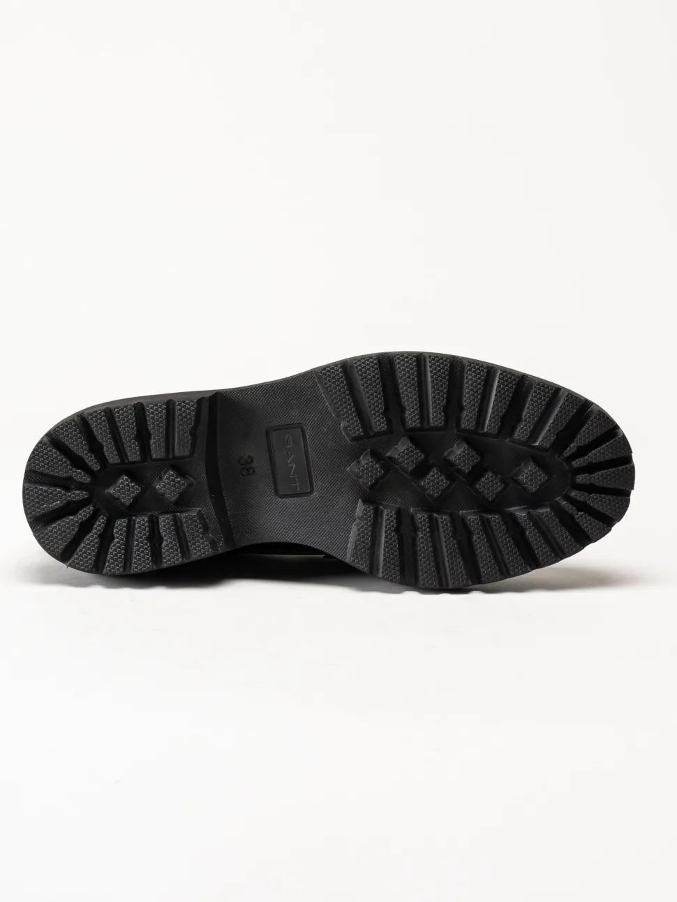 Gant Footwear - Ivyhill Low Lace Shoe - Svarta loafers i skinn