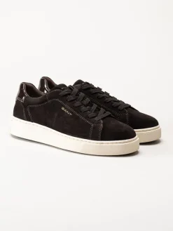 Gant Footwear - Julice Sneaker - Mörkbruna sneakers i mocka