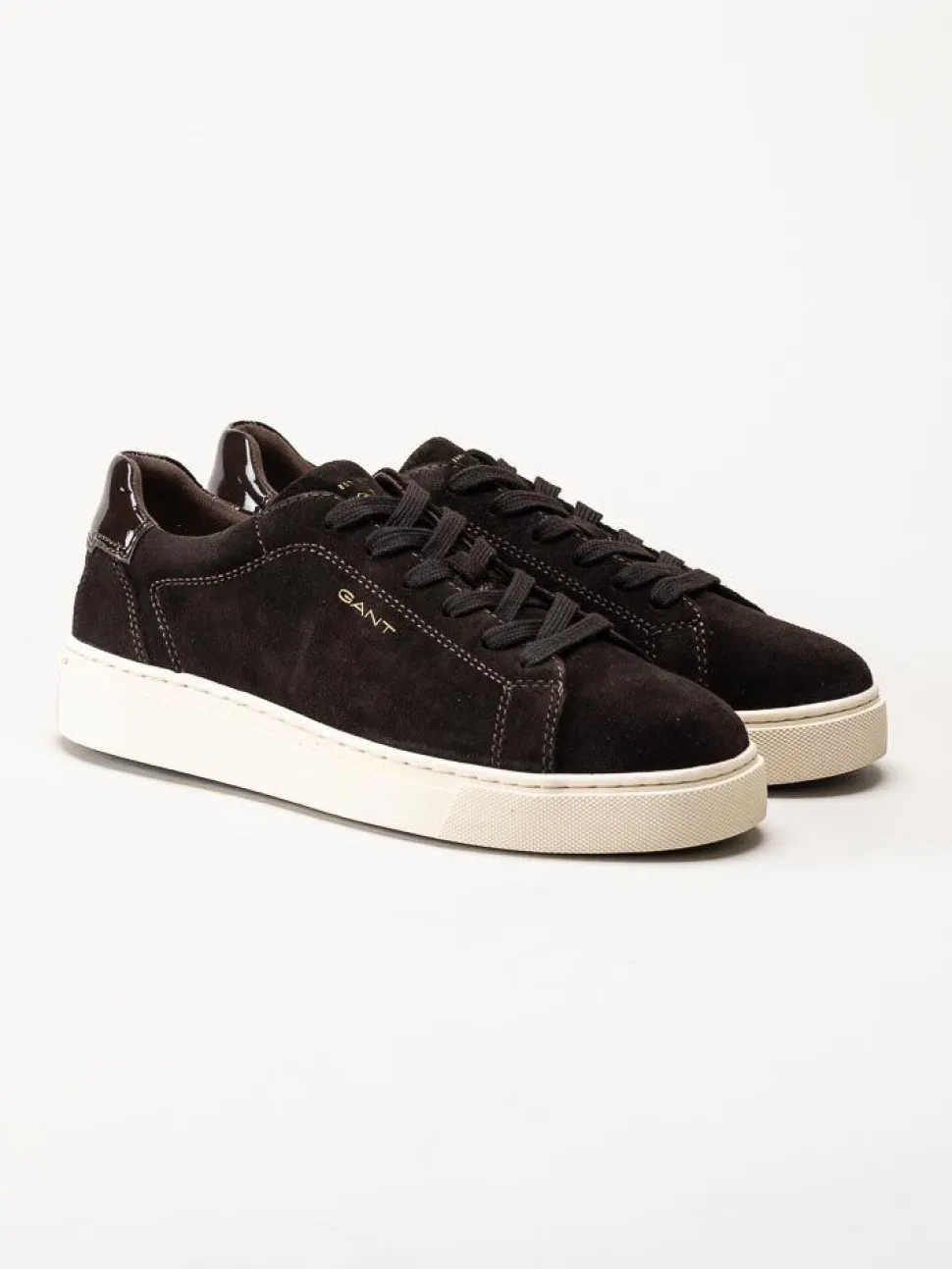 Gant Footwear - Julice Sneaker - Mörkbruna sneakers i mocka