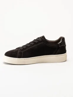 Gant Footwear - Julice Sneaker - Mörkbruna sneakers i mocka