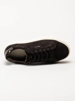 Gant Footwear - Julice Sneaker - Mörkbruna sneakers i mocka