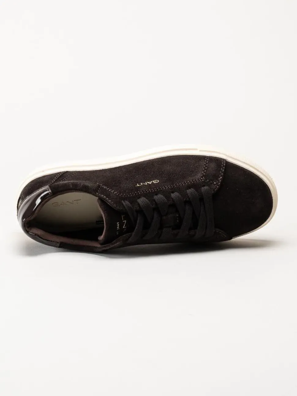 Gant Footwear - Julice Sneaker - Mörkbruna sneakers i mocka