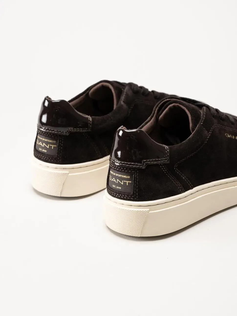 Gant Footwear - Julice Sneaker - Mörkbruna sneakers i mocka