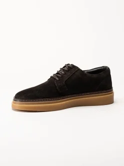 Gant Footwear - Kinzoon low lace - Bruna snörskor i mocka