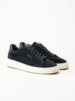 Gant Footwear - Mc Julien - Mörkblå sneakers i mocka