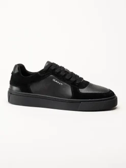 Gant Footwear - Mc Julien Sneaker - Svarta sneakers i skinn och mocka