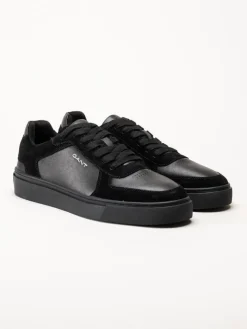 Gant Footwear - Mc Julien Sneaker - Svarta sneakers i skinn och mocka