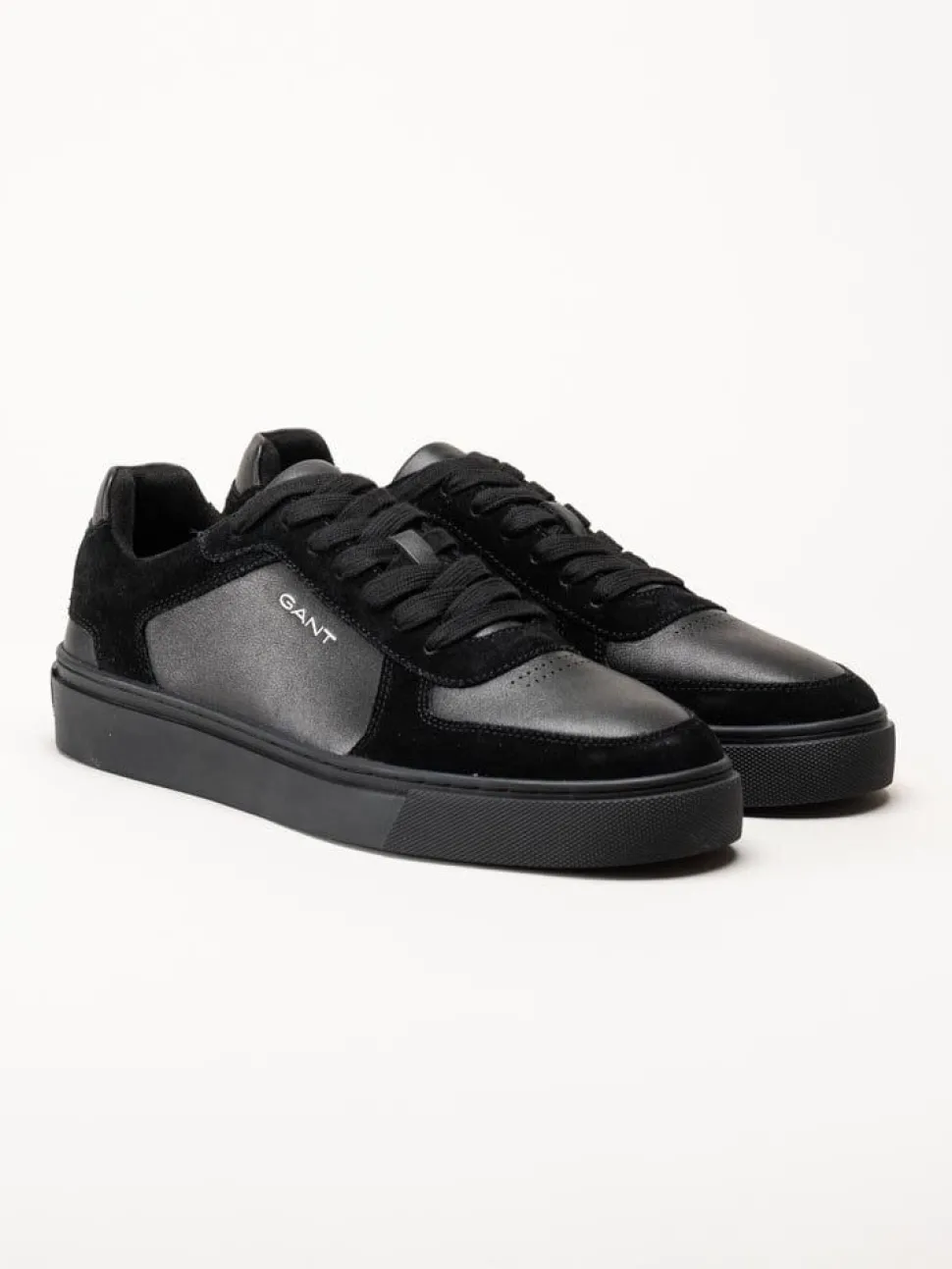 Gant Footwear - Mc Julien Sneaker - Svarta sneakers i skinn och mocka