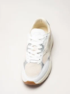 Gant Footwear - Newile - Beige sneakers i textil och skinn