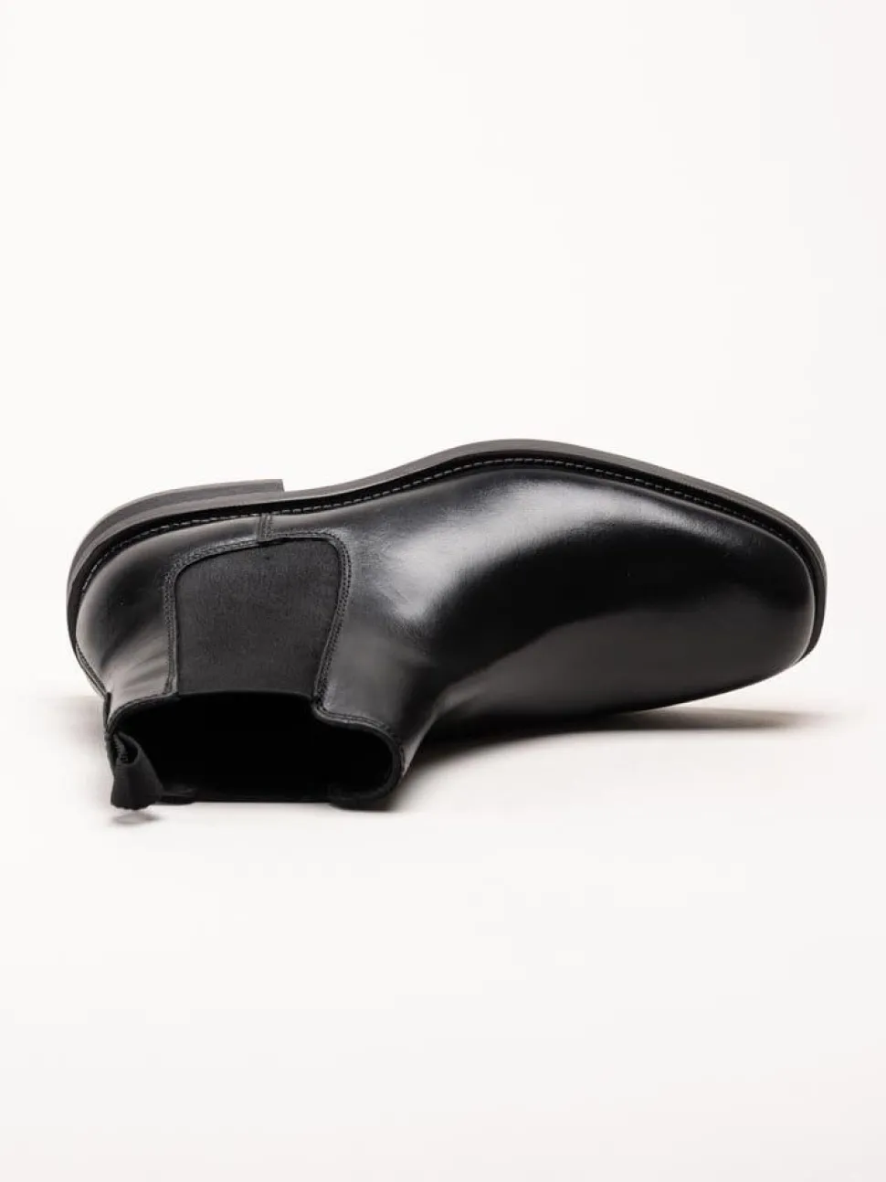 Gant Footwear - Rizmood - Svarta chelsea boots i skinn