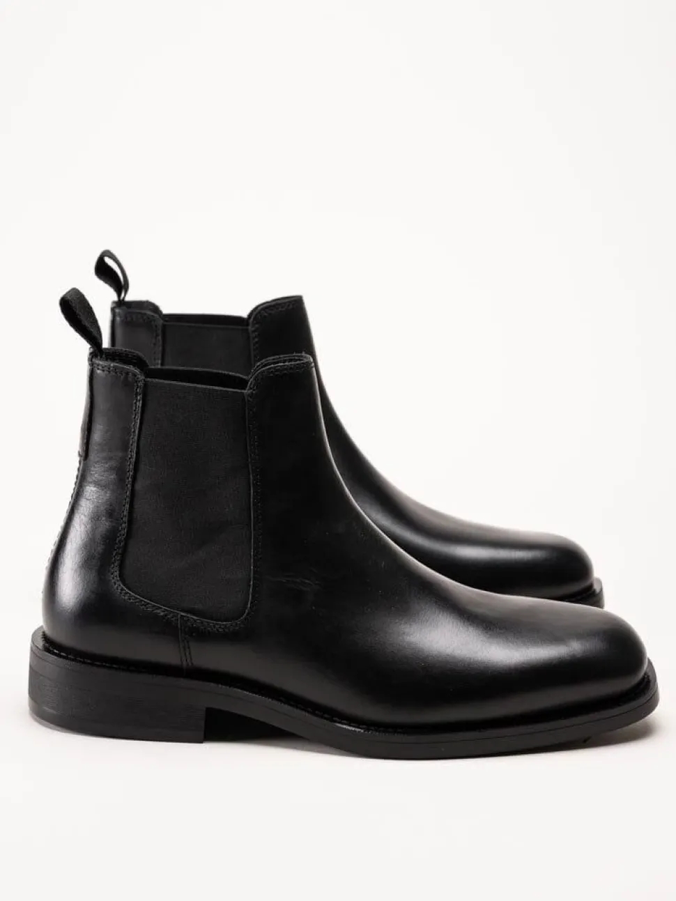 Gant Footwear - Rizmood - Svarta chelsea boots i skinn