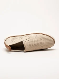 Gant Footwear - San Prep - Beige slip on textilskor