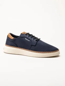 Gant Footwear - San Prep Lightweight Sneaker - Marinblå sneakers i textil